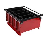 Generic Macchina per Bricchette per Giornali, Macchina per Bricchette per Mattoni in Acciaio Al Carbonio Blocco Combustibile per Carta Straccia, Pressa per Giornali, per Mattoni per Tronchi di Carta