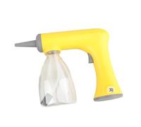 Generic Macchina per schiumatura permanente, ricaricabile, riutilizzabile, strumento per lo styling dei parrucchieri, macchina professionale per schiuma calda, Giallo 300ml