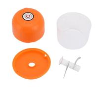 Generic Macinino Aglio, Aglio Elicola Elettrico 3 Lame per Noci (ORANGE)