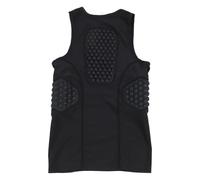 Generic Maglia Protettiva per Costole da Calcio con Design Traspirante e Ammortizzante per Baseball Softball gioventù 1 unità (Canotta a pois neri)
