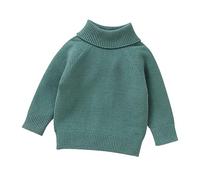 Generic Maglioni per Neonati e Ragazze, Dolcevita, Morbido, Caldo, per Bambini, Collo Maglioncino 3 Anni