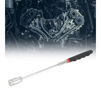 Generic Magnet -Strumento Pickup, Strumento Grabber con Luce LED Piccoli Strumenti di Metallo Si Estendono per gli Artigiani Fai -da te per Raccogliere le Viti