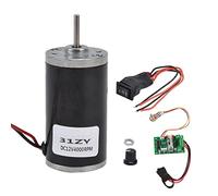 Generic Magnete Permanente Motore CC, Mini Rumore Basso con Regolatore di velocità Ad Alta velocità CW Motori CCW, Motore a Magnete Permanente CC per Progetti di Generatore Fai - -te (6V4000RPM)