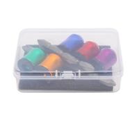 Generic Magnetizzatore per Punte da Trapano con Forte Potere Magnetico Movimentazione Facile e Veloce delle Viti Negli Spazi di lavoro. Alluminio 5 Pezzi