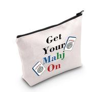 Generic Mahjong Amante Regalo Mahjong Gioco da tavolo Regalo Ottieni la tua borsa Mahjong Borsa Mahjong Fortunato Mahjong Regalo per Giocatore, Ottieni il tuo Mahj