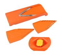 Generic Mandolina Premium con Lama a V per Frutta e Verdura da con Lame in Acciaio Inossidabile e Protezione per le Mani per Affettare in Modo Sicuro e Preciso Nella Familiare