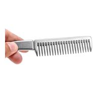 Generic Mane da Cavallo e Pennello di Coda, Pettine Al Curry per Criniera di Cavallo e Coda di Metallo Pettine per per Pulire i Che Rimuovono i Nodi Sottopelo Sciolti (6.5in)