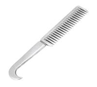 Generic Mane da Cavallo e Pennello di Coda, Pettine Al Curry per Criniera di Cavallo e Coda di Metallo Pettine per Pulire i Che Rimuovono Nodi Sottopelo Sciolti (6.5in)