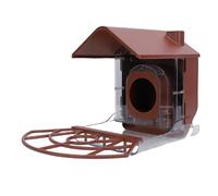 Generic Mangiatoia per Uccelli con Custodia per Fotocamera Mangiatoia Regolabile di Grande capacità per il Birdwatching in Tempo Reale, Plastica, 15,27x9,8 Pollici per gli Appassionati della Natura