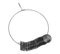 Generic Mangiatoia per Uccelli con Ghirlanda da Appendere All'aperto Design Robusto per Nutrire Uccelli e Scoiattoli Nei Giardini (BLACK)