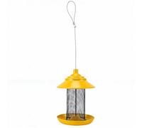 Generic Mangiatoia per Uccelli da Appendere per Esterni, Mangiatoia per Fringuelli in Metallo Resistente con Design a Rete per Uccelli Selvatici - Ideale per gli Amanti del Giardino e della Natura