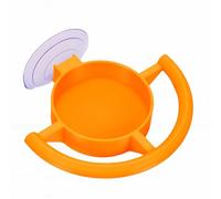 Generic Mangiatoia per Uccelli da Finestra Esterna 2 Pezzi Ventose Potenti Facile Installazione per Famiglie Realizzata in Plastica PLA Dimensioni 12,3x11,3x2,4 Cm
