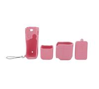 Generic Manica della Telecamera in Silicone per la Lente Protettiva a Tasca 3 Graffi Copre una Custodia in Silicone Leggera per Accessori per Fotocamere Portatile (PINK)