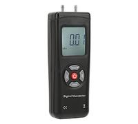 Generic Manometro Digitale Differenziale TL100, Manometro Preciso e Affidabile per Sistemi HVAC, Registrazione della Pressione Massima/Minima, Display Retroilluminato