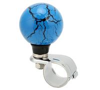 Generic Manopola del Volante, Manico a Sfera per il Tuono della Rotazione della Potenza 3 Cm Diametro Diametro Ruota del Volante Spinner Spinner del per Automobili Trucks Tractors Boats (BLUE)