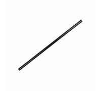 Generic Manubrio Piatto retrò per Moto da 22 Mm Manubrio Dritto in Ferro Nero per la Maggior Parte dei Motocicli Installazione Semplice (BLACK)