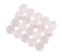 Generic Marcatori di Tastiera, Punti Intarsio da 6 Mm Punto Intarsio Punti Tastier Tampone Tamponzi di Tastiera per Chitarra Ukulele Bass Mandolin Banjo (20 quelli venduti)
