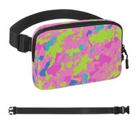 Generic Marsupio colorato Tie Dyeing-97 per uomini e donne, borsa da cintura per viaggi, casual, passeggiate, corsa, escursionismo, ciclismo, 4 x 23 x 15 cm, multicolore, 4 x 23 x 15 cm, Multicolore,