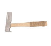 Generic Martello da Tetto Magnetico, Ascetta a Tetto a Magneti Multifunzionale con Maniglia di Legno Anti -slip a Corda di Canapa per la Riparazione delle Costruzioni