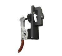 Generic Maschera per Alesatura con Cerniera da 35 Mm Design Leggero e Robusto Foratura Accurata per ante di Armadietti Alluminio 12x5,8 Cm 1 unità (Alluminio)