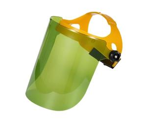 Generic Maschera protettiva per il viso con fascia regolabile, visiera trasparente e traspirante per tagliare, cucinare e fare fai da te