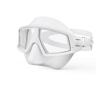 Generic Maschera Subacquea Occhialini Nuoto Visore Immersione Panoramico Lenti Anti Riflesso Guarnizione Morbida Silicone Aderenza Sicura Anti Perdite Uso , Bianco , Taglia Unica