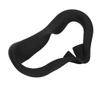 Generic Maschera VR in Silicone Copriviso Resistente Al Sudore Lavabile per 2, Design Resistente e Morbido Perfetto per il Gioco, Cuscinetto di Protezione Ergonomico, 1 unità (BLACK)