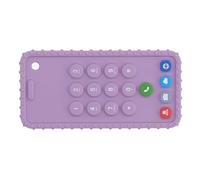 Generic Massaggiagengive a Forma di Telefono per Bambini Giocattolo Sensoriale da Masticare in Morbido Silicone con Pulsanti in Rilievo e Colori Vivaci Tasti Numerici per Esplorazione Tattile e