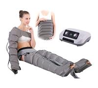 Generic Massaggiatore pneumatico per gambe, massaggia polpacci, gambe e piedi, compressione elettrica dell'aria e drenaggio linfatico, migliora il rilassamento e la circolazione