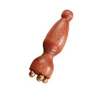 Generic Massaggio viso in legno tascabile regalo punto massaggiante strumento per massaggio occhi per muscoli donne uomini raschiamento del corpo