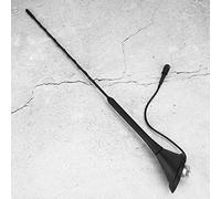 Generic Mast per Antenna Elettrica da 16" per MK1/MK2/MK3, Robusta Antenna per Segnale Radio FM/AM, Facile Installazione per Auto, Lega + ABS, 1 Pezzo