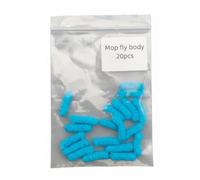 Generic Materiale per Esche da Pesca Mop Fly Corpo Esca Filato Chenille Fibre Soffici Compatte per Corpi Realistici Grub Colori Vivaci per Diverse Acque