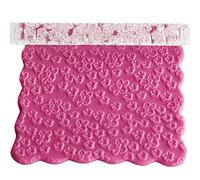 Generic Mattarello Acrilico per Torte Fai-da-te con 28 Modelli Diversi Impugnatura Facile da Impugnare per gli Appassionati di Pasticceria (#21)