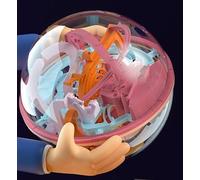 Generic Maze Ball Puzzle Educativo a gravità 3D Palla Giocattolo per Allenamento di Concentrazione e mentalità, per Bambini Adulti Adolescenti, Cervello per Bambini in Plastica da 7,1 Pollici