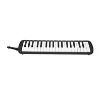 Generic Melodica Strumento Musicale a Fiato da Allenamento Professionale a 37 Tasti per Principianti, Materiale ABS Portatile Adatto Ai Bambini, Dimensioni 18,9 X 4,3 X 2 Pollici (BLACK)