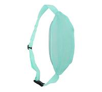 Generic Mesh Fanny Pack, Borsa da Branco di Moli da Spiaggia con Nylon Leggero Traspirante per Sport all'aperto (azzurro)