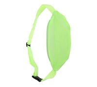 Generic Mesh Fanny Pack, Borsa da Branco di Moli da Spiaggia con Nylon Leggero Traspirante per Sport all'aperto (verde fluorescente)