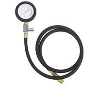 Generic Messicatore di Pressione dell'Olio, Kit di Pressione dell'Olio Tester di Compressione con Cassetta degli Attrezzi Avviso di Basso con Adattatore di Accoppiamento a 90 ° Motore di Test di