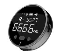 Generic Metro a Nastro Elettronico Digitale Display LCD Ad Alta Precisione Strumento di Misurazione a Lunga Distanza Ricaricabile per Lavori Edili Copertura in Silicone