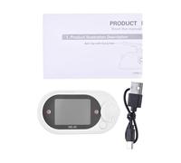 Generic Metronomo Battito Elettronico 10 Battiti Display a Colori per Chitarra Strumento Musicale per Cetra Timing Ad Alta Precisione per Tutti i Livelli di abilità (WHITE)