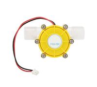 Generic Micro Idrogeneratore Compatto Generatore di Energia Idroelettrica CC Prestazioni Stabili per Applicazioni su Piccola Scala (F50 12V giallo trasparente)