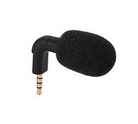 Generic Microfono Omnidirezionale con Jack da 3,5 Mm, Radio Surround Ad Alta Dinamica a 360°, Struttura Resistente, Ampia Risposta in Frequenza, Mini Microfono Audio per Smartphone TRRS CTIA