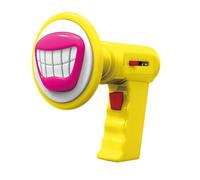 Generic Microfono Portatile con Cambiavoce E 6 Suoni Diversi, Giocattolo Multi-voce Ideale per Feste, Giallo, Taglia unica bambino