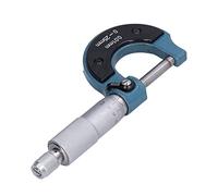 Generic Micrometro Esterno in Acciaio Inossidabile Durevole Misurazione Accurata della Lunghezza per gli Ingegneri (0-25 mm)