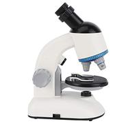 Generic Microscopio Biologico per Bambini con Strumento Educativo della Testa di Rotazione di 360 per Bambini Principianti, Giocattoli di Esplorazione Scientifica per, Dimensioni di in Plastica