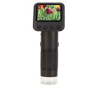 Generic Microscopio Digitale Tascabile Fotocamera Portatile Ricaricabile per Microscopio con Luce Regolabile Ideale per Ricerche Biologiche e Lavori di Saldatura Adulti e Bambini ABS 1 Pezzo