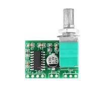 Generic Mini Amplificatore Audio Digitale Scheda Modulo Amplificatore di Potenza con Potenziometro, Piccolo di Potenza PAM8403 Ad Alta fedeltà per Altoparlanti Portatili Fai da Te Set da 4 Pezzi