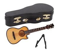 Generic Mini Chitarra, Minatura con Chitarra per per per l'educazione all'illuminazione (16 cm di chitarra mancante)