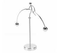 Generic Mini Giocattolo Dell'equilibrio Scultura Durevole Dell'equilibrio in Lega di Alluminio per Scrivania da Ufficio e Decorazione Domestica