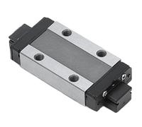 Generic Mini Guida Lineare Guida Scorrevole Professionale Ad Alta Precisione per Progetti Fai da Te, Cuscinetto in Acciaio Altezza 6,5 mm (MGN9H)